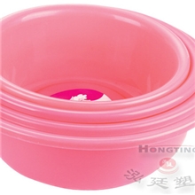 厂家直销PE塑料制品超厚不碎豪华盆031/家用洗脸盆/学生用品脸盆