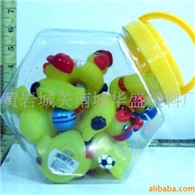 供应透明的PET环保级的六角塑料容器(图)