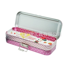 马口铁盒铅笔盒库存三层铅笔盒Disney笔盒Disney三层笔盒