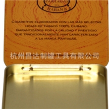 马口铁盒烟盒小卡片盒雪茄盒