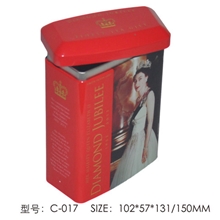 【厂家直销】马口铁罐厂专业生产马口铁罐马口铁茶叶罐C-017