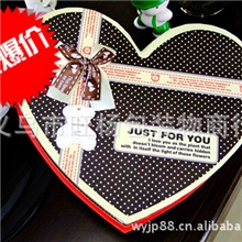 特价爱心巧克力盒27粒批发27格心形巧克力礼品盒