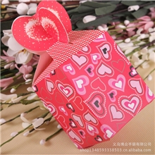 厂家批发2013新款创意喜糖盒婚庆桃心喜糖盒创意苹果盒