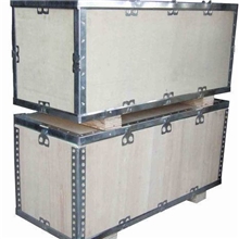 厂家批发供应环保免熏蒸胶合板木箱免熏蒸带钢边木箱