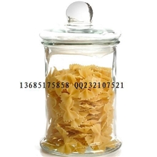 2.5斤装玻璃茶叶罐密封罐糖花茶罐储物样品罐防潮茶叶罐
