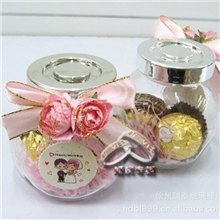 【厂家直销】玻璃糖果罐优质玻璃糖果罐