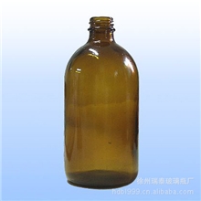 厂家订制各种药品玻璃瓶药用专用玻璃瓶医药瓶100ml-500ml