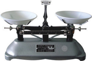100g马头牌100克架盘物理天平称/托盘天平秤内附砝码