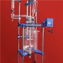 供应【夹套反应釜】实验仪器设备双层玻璃反应釜JR-S30C