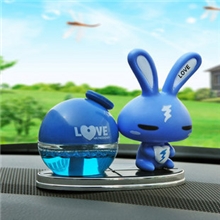 爱心兔香水汽车香水兔子香水