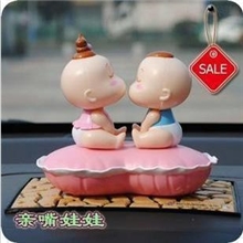 太阳能公仔/KISS娃娃/亲嘴娃娃/太阳能点头娃娃