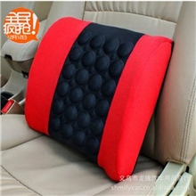 按摩车载腰靠/电动腰靠/车载12V电动按摩腰靠/健康垫/保健腰靠