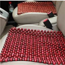 按摩坐垫/四方木珠坐垫/棕色圆珠坐垫/珠子按摩垫/手工珠子坐垫