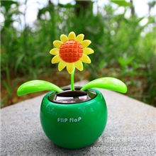 太阳苹果花/太阳能苹果花/花篮装苹果花/汽车挂饰/太阳能汽车摆件