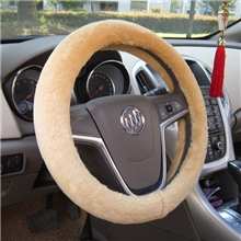 厂家直销供应批发汽车毛把套冬季把套羊剪绒长毛把套通用毛把套