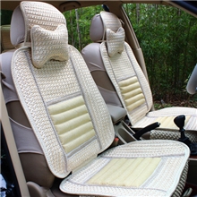 汽车坐垫批发夏季冰丝汽车坐垫座垫中草药保健四季垫环保汽车