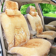 2013新款冬季汽车坐垫长毛绒汽车冬垫凯越哈弗途观通用毛垫批发