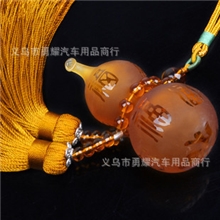 厂家直销汽车挂件/汽车挂饰/古法琉璃挂件/福禄平安/琉璃葫芦正品