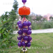 【厂家直销】汽车挂件/招财水晶串珠/玛瑙挂件/财源滚滚