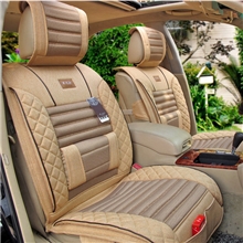 天然亚麻汽车座垫车垫新款四季通用汽车坐垫批发价S008一件代发