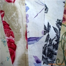 新申亚麻产品远销欧美等地.染色-色织-印花符合出口欧洲标准