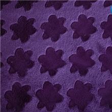 刷花超柔短毛绒绒布