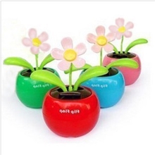 太阳能苹果花/苹果花/太阳能摆件太阳花