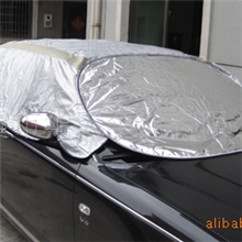 供应华誉三代铝膜汽车太阳伞,遮阳伞,遮阳罩,隔热罩车篷（XXL）