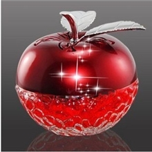 汽车苹果香水座平安果可爱摆件时尚普通香水座车用车内饰品