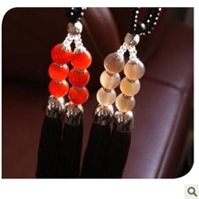 新款汽车挂件玛瑙佛珠七星汽车挂饰保平安车内饰品佛珠挂件