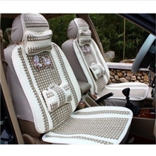 升级版趴趴熊汽车坐垫冰丝通用四季垫可爱卡通汽车座垫夏垫