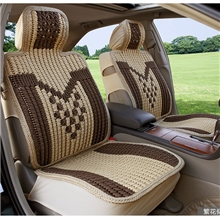 手编冰丝汽车坐垫四季垫夏季通用汽车用品汽车座垫厂家批发