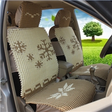汽车坐垫手编冰丝汽车座垫四季通用车垫汽车用品凉垫厂家直销