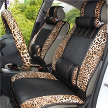 专业销售四季豹纹汽车座垫夏季新款汽车座垫四季通用凉垫