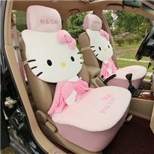 2012冬季毛垫卡通Hellokitty座垫凯啼猫汽车坐垫KT猫精品