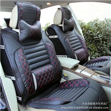 汽车坐垫四季新款通用丹尼皮汽车座垫耐磨防水夏季车垫皮革