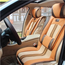 批发2013新款亚麻冰丝四季垫KB双耳汽车坐垫厂家直销坐垫台州座垫