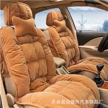 新款高档汽车坐垫秋冬季羽绒汽车座垫保暖天台汽车用品厂家批发
