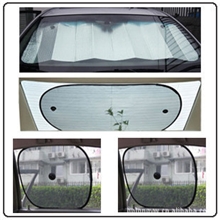 铝膜太阳挡汽车遮阳挡太阳挡6件套纱挡可订做