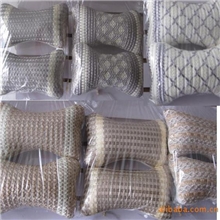 厂家直销汽车头枕冰丝车用头枕颈枕花样多种枕头073