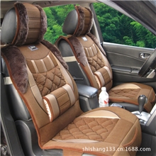 厂家直销仿羽绒汽车坐垫冬季汽车座垫棉垫汽车用品批发HK807