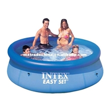 intex超大成人游泳池加厚家庭儿童游泳池婴儿宝宝充气游泳池