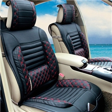 经典黑色汽车座垫四季新款汽车座垫冬天坐垫汽车用品丹尼皮