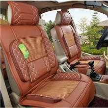 四季通用丹尼皮汽车座垫坐垫正品连体腰靠天台汽车坐垫厂家批发