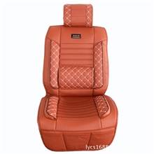 高档丹尼皮养生汽车座垫竹炭皮四季坐垫四季通用竹炭皮高档坐