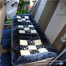 冬季毛绒汽车方垫厂家直销批发汽车坐垫座垫无靠背汽车三件套