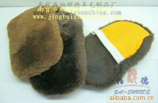 防羊毛擦擦羊毛擦鞋手套羊毛绒擦鞋手套