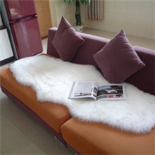 澳美佳羊毛坐垫批发羊皮坐垫白色羊毛沙发垫老板椅坐垫