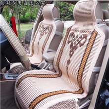 新款汽车坐垫四季通用座垫夏季冰丝凉垫中国结爆款坐垫厂家直销