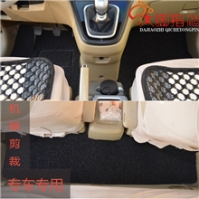 大脚指一件代发黑色加厚20mm专车专用丝圈脚垫汽车脚垫厂家批发